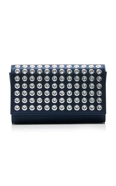 Christian Louboutin Paloma Studded Satin Clutch | Thumbnail 4 Christian Louboutin Paloma Studded Satin Clutch | Thumbnail 4