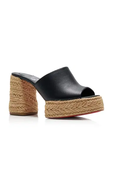 Christian Louboutin Calakala 85mm Leather Platform Mules | Thumbnail 6 Christian Louboutin Calakala 85mm Leather Platform Mules | Thumbnail 6