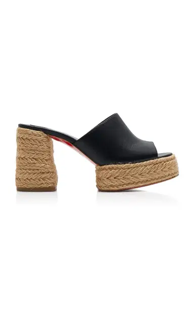 Christian Louboutin Calakala 85mm Leather Platform Mules | Thumbnail 7 Christian Louboutin Calakala 85mm Leather Platform Mules | Thumbnail 7