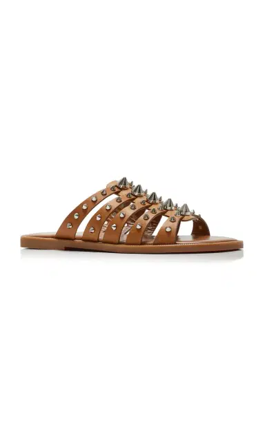 Christian Louboutin Charja Studded Leather Sandals | Thumbnail 5 Christian Louboutin Charja Studded Leather Sandals | Thumbnail 5