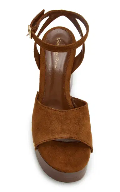 Gianvito Rossi Suede Platform Sandals | Thumbnail 3