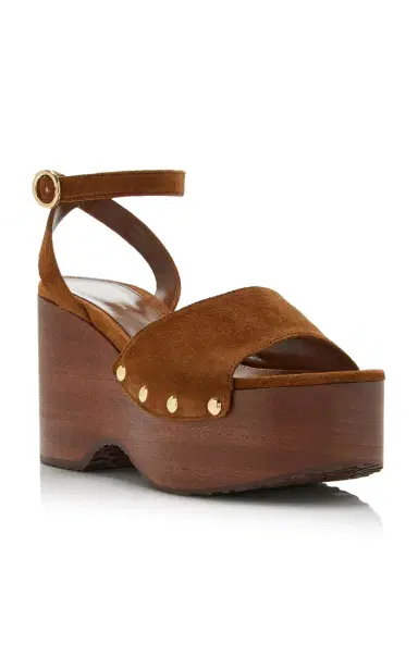 Gianvito Rossi Suede Platform Sandals | Thumbnail 4