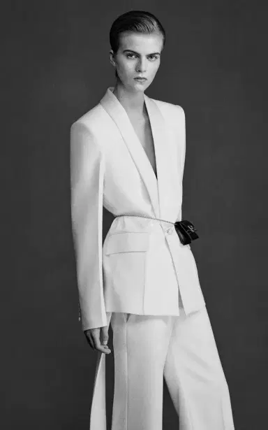 Victoria Beckham Shawl-Collar Tuxedo Jacket | Thumbnail 2