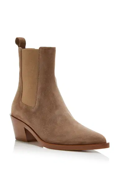 Gianvito Rossi Wylie Suede Ankle Boots | Thumbnail 4 Gianvito Rossi Wylie Suede Ankle Boots | Thumbnail 4