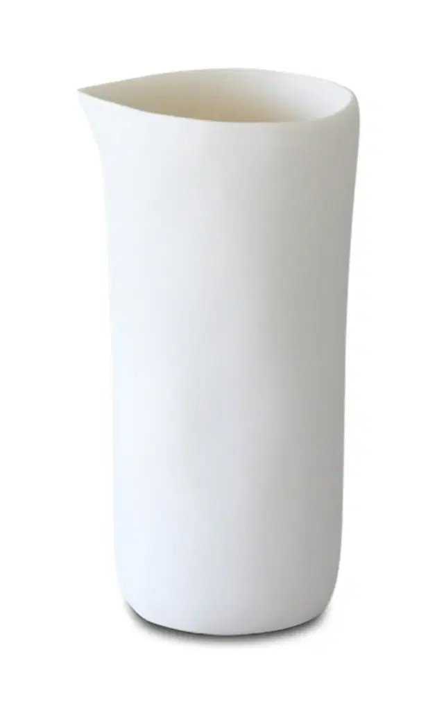 Sculpt Resin Carafe - White