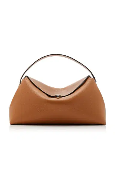 TOTEME T-Lock Leather Top Handle Bag | Thumbnail 1