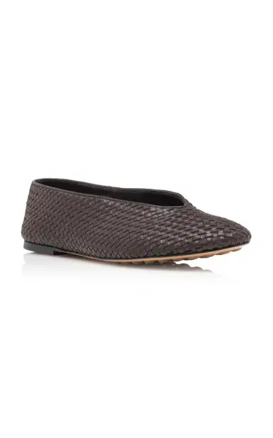Bottega Veneta Intecciato Leather Ballet Flats | Thumbnail 5 Bottega Veneta Intecciato Leather Ballet Flats | Thumbnail 5