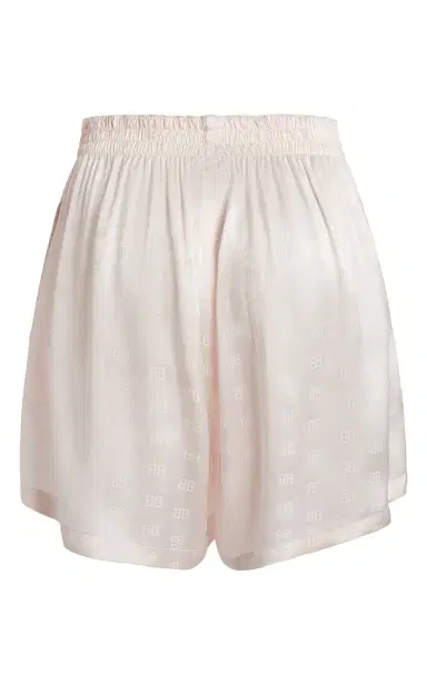 Balenciaga Logo-Jacquard Silk Boxer Shorts | Thumbnail 5 Balenciaga Logo-Jacquard Silk Boxer Shorts | Thumbnail 5