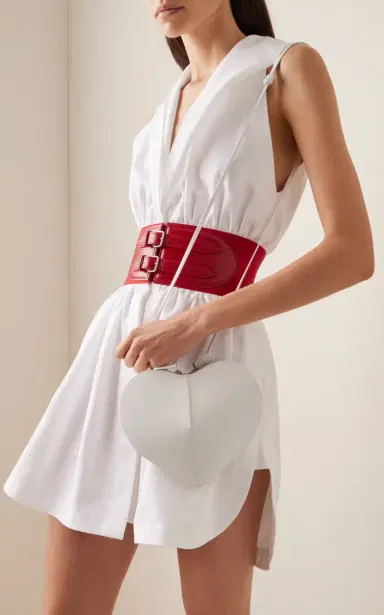 ALAÏA Le Coeur Leather Crossbody Bag | Thumbnail 2 ALAÏA Le Coeur Leather Crossbody Bag | Thumbnail 2