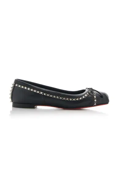 Christian Louboutin Mamadrague Spiked Leather Ballet Flats | Thumbnail 5 Christian Louboutin Mamadrague Spiked Leather Ballet Flats | Thumbnail 5