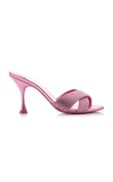 Christian Louboutin Mariza Is Back 85mm Crystal-Embellished Suede Pumps | Thumbnail 1 Christian Louboutin Mariza Is Back 85mm Crystal-Embellished Suede Pumps | Thumbnail 1
