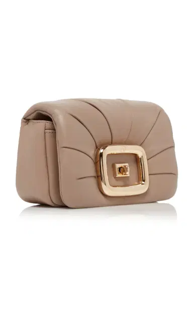 Roger Vivier Viv' Choc Me Leather Mini Bag | Thumbnail 4 Roger Vivier Viv' Choc Me Leather Mini Bag | Thumbnail 4