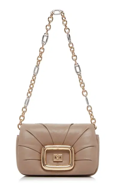 Roger Vivier Viv' Choc Me Leather Mini Bag | Thumbnail 8 Roger Vivier Viv' Choc Me Leather Mini Bag | Thumbnail 8