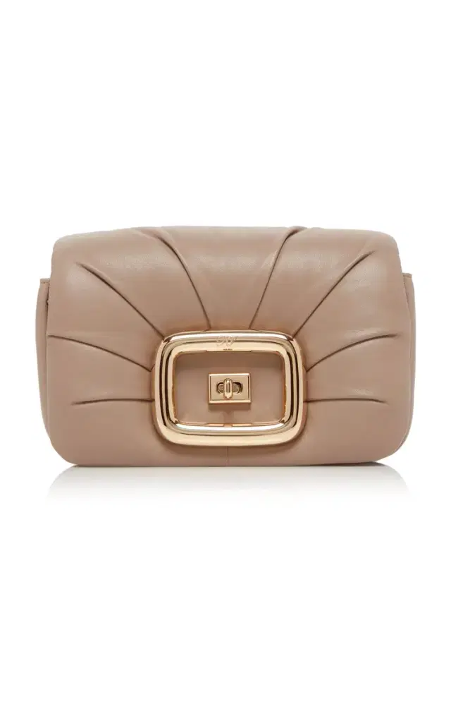 Roger Vivier Viv' Choc Me Leather Mini Bag