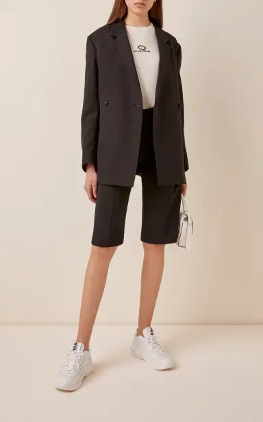 Miu Miu Crystal-Embellished Leather Sneakers | Thumbnail 2 Miu Miu Crystal-Embellished Leather Sneakers | Thumbnail 2