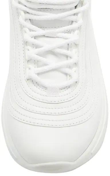 Miu Miu Crystal-Embellished Leather Sneakers | Thumbnail 6 Miu Miu Crystal-Embellished Leather Sneakers | Thumbnail 6