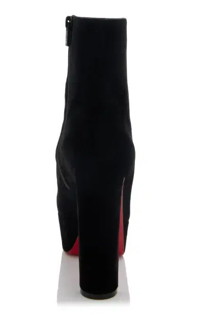 Christian Louboutin Loo 130mm Veau Velours Ankle Boots | Thumbnail 5 Christian Louboutin Loo 130mm Veau Velours Ankle Boots | Thumbnail 5