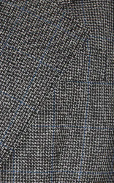 Miu Miu Puff-Sleeve Checked Wool Blazer | Thumbnail 7 Miu Miu Puff-Sleeve Checked Wool Blazer | Thumbnail 7
