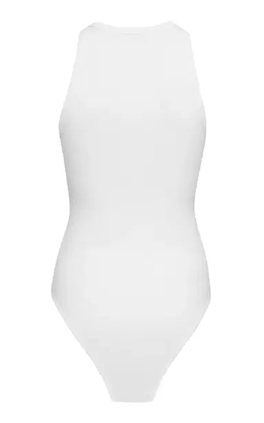Alaïa Ribbed Cotton-Blend Bodysuit | Thumbnail 5