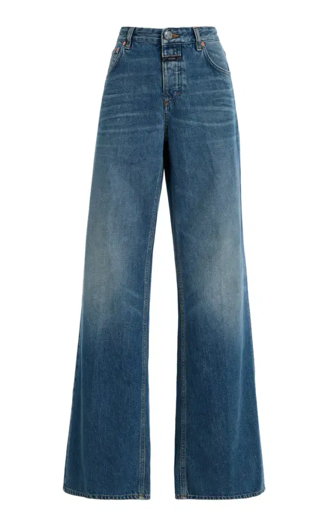 Gillan Rigid Low-Rise Flared-Leg Jeans