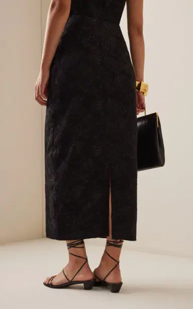 Mara Hoffman Maeve Organic Cotton Jacquard Midi Skirt | Thumbnail 4