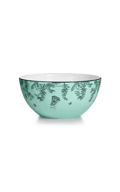 Tiffany & Co. Exclusive Toile Bone China Cereal Bowl | Thumbnail 3 Tiffany & Co. Exclusive Toile Bone China Cereal Bowl | Thumbnail 3