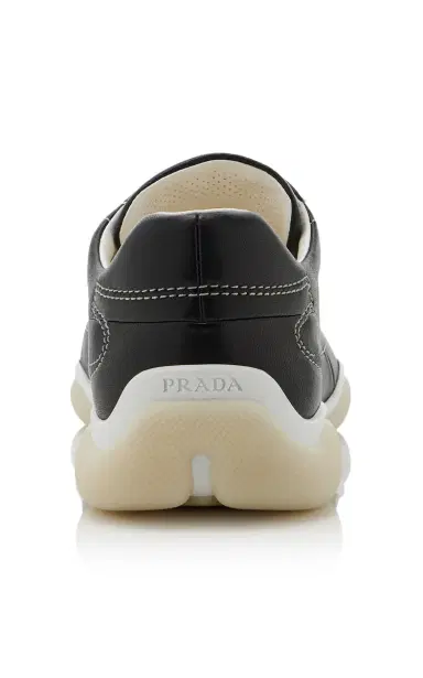 Prada Leather Sneakers | Thumbnail 5