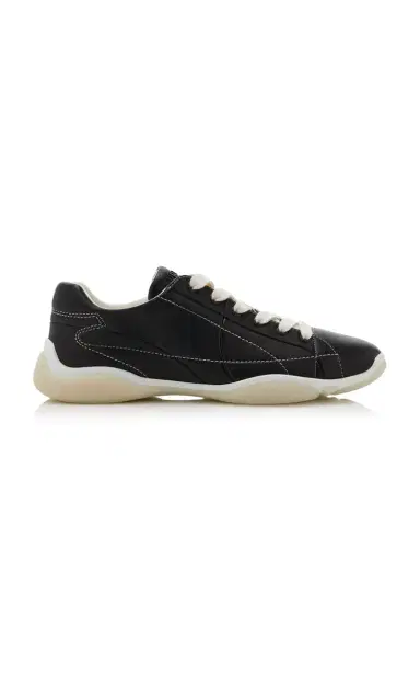 Prada Leather Sneakers | Thumbnail 1
