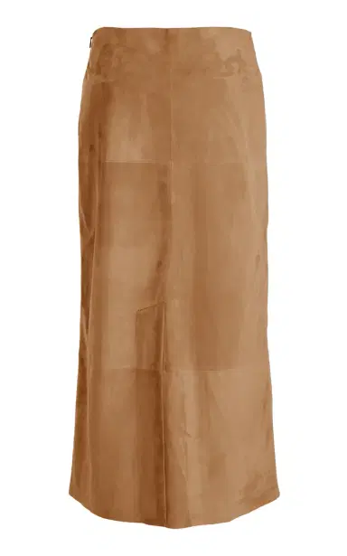 Proenza Schouler Nadia Suede Maxi Skirt | Thumbnail 3