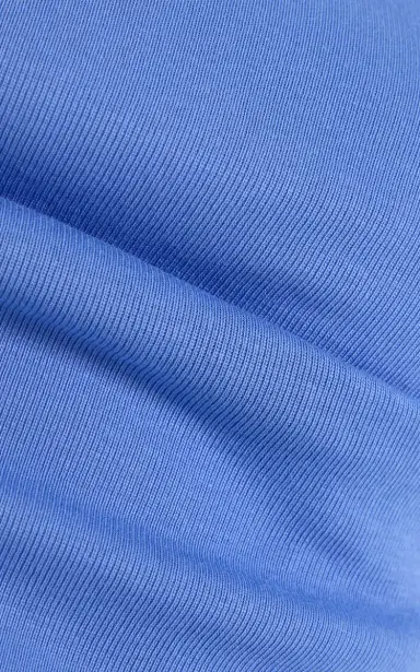 Flore Flore Esme Cotton Top - Blue - XL | Thumbnail 5