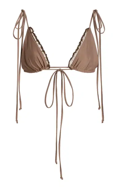 MARE PERPETUA Frill Essential Bikini Top | Thumbnail 1
