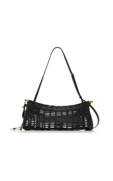 Alaïa Le Click East/West Medium Braided Leather Bag | Thumbnail 3 Alaïa Le Click East/West Medium Braided Leather Bag | Thumbnail 3