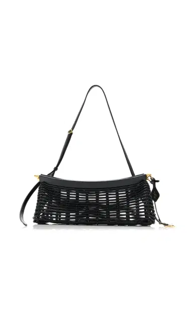 Alaïa Le Click East/West Medium Braided Leather Bag | Thumbnail 5 Alaïa Le Click East/West Medium Braided Leather Bag | Thumbnail 5