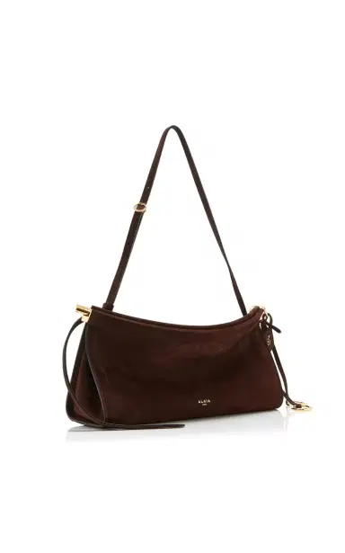 Alaïa Le Click E/W Medium Nubuck Bag | Thumbnail 4