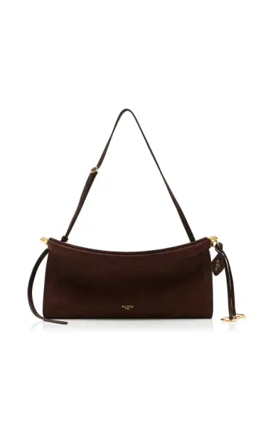 Alaïa Le Click E/W Medium Nubuck Bag | Thumbnail 1