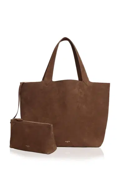 ALAÏA Nubuck Tote Bag | Thumbnail 3 ALAÏA Nubuck Tote Bag | Thumbnail 3