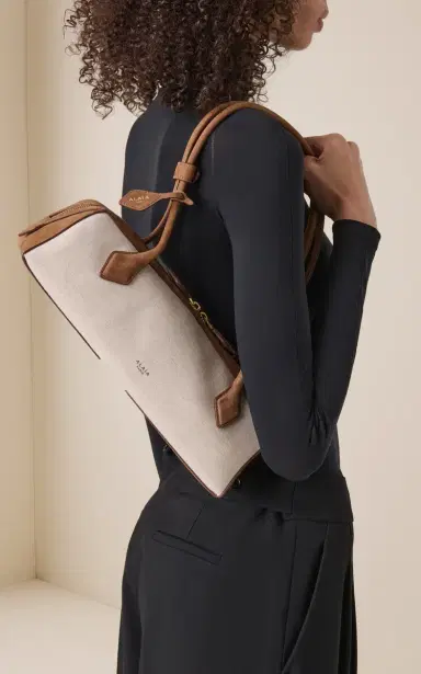 Alaïa Le Teckel Medium Canvas Bag | Thumbnail 2 Alaïa Le Teckel Medium Canvas Bag | Thumbnail 2