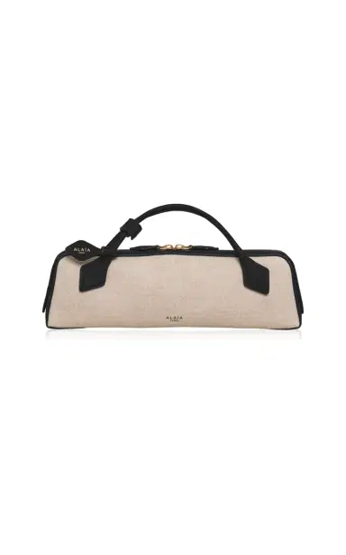 Alaïa Le Teckel Canvas Clutch | Thumbnail 3