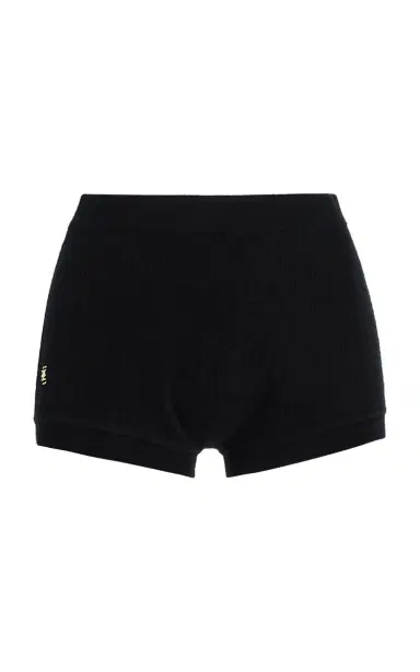 Éterne Ribbed Cashmere Bloomer Shorts | Thumbnail 1 Éterne Ribbed Cashmere Bloomer Shorts | Thumbnail 1