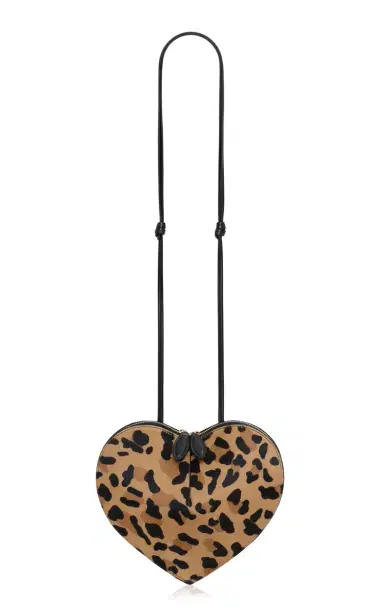Alaïa Le Coeur Leopard-Print Pony Hair Bag | Thumbnail 1 Alaïa Le Coeur Leopard-Print Pony Hair Bag | Thumbnail 1