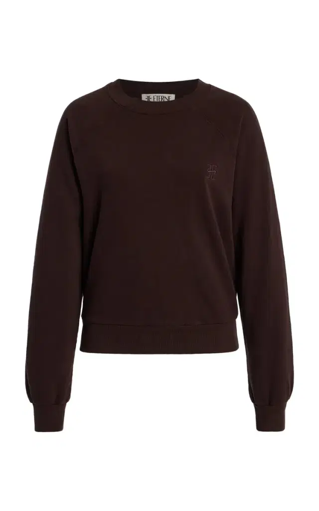 Shrunken Cotton Sweatshirt