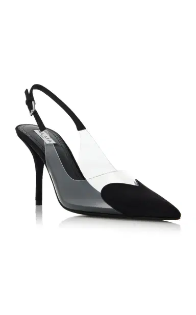 Alaïa Le Cœur Suede Slingback Pumps | Thumbnail 3 Alaïa Le Cœur Suede Slingback Pumps | Thumbnail 3