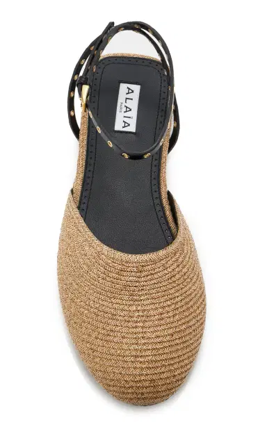 ALAÏA Raffia Mules | Thumbnail 2 ALAÏA Raffia Mules | Thumbnail 2
