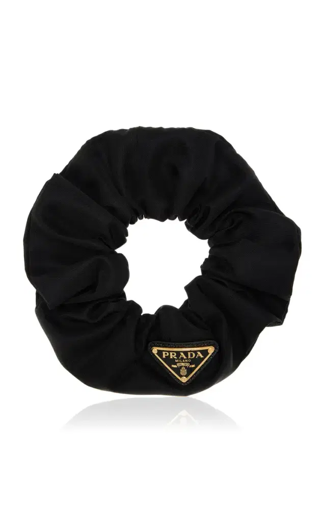 Prada Logo-Embellished Scrunchie