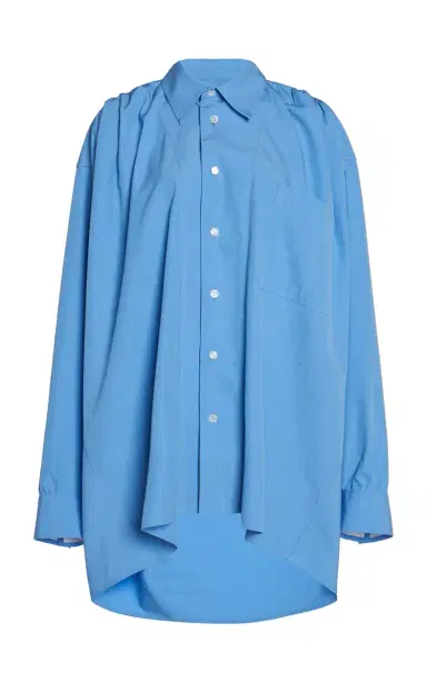 Bottega Veneta Oversized Cotton-Blend Shirt | Thumbnail 6
