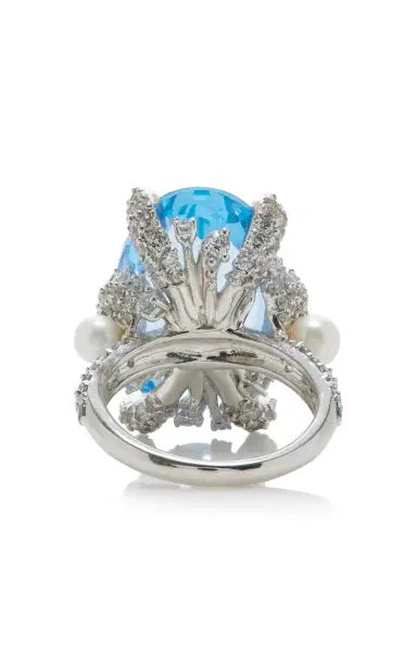 Anabela Chan Aqua Mermaid Ring | Thumbnail 6 Anabela Chan Aqua Mermaid Ring | Thumbnail 6