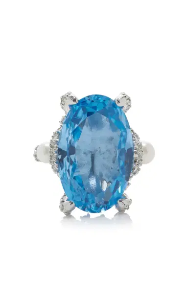 Anabela Chan Aqua Mermaid Ring | Thumbnail 7 Anabela Chan Aqua Mermaid Ring | Thumbnail 7