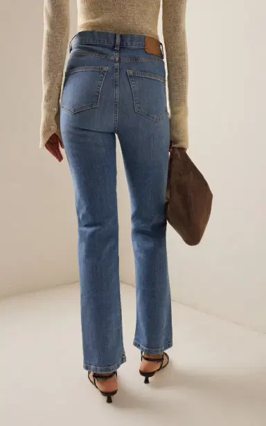 Jeanerica Eiffel Stretch High-Rise Straight-Leg Jeans | Thumbnail 4