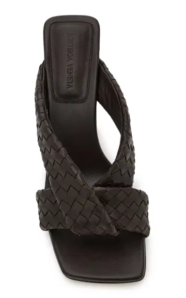 Bottega Veneta Riva Intecciato Leather Sandals | Thumbnail 3 Bottega Veneta Riva Intecciato Leather Sandals | Thumbnail 3