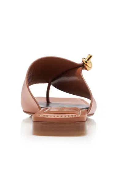 Bottega Veneta Solstice Embellished Leather Sandals | Thumbnail 4